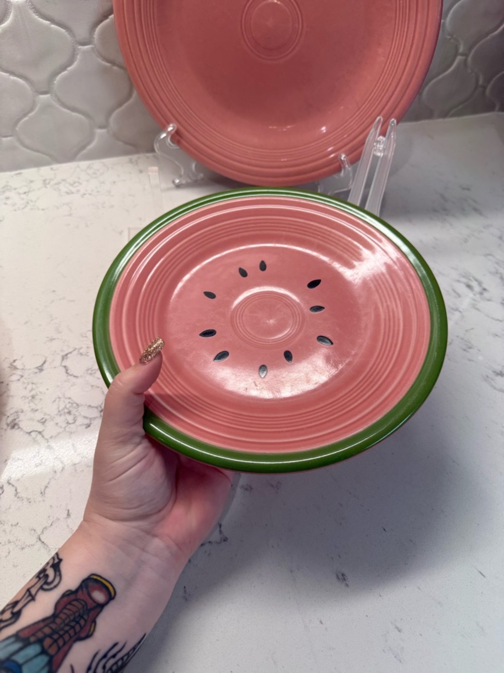 Fiestaware Rose and Betty Crocker Watermelon 4 piece Set - Picture 6 of 16